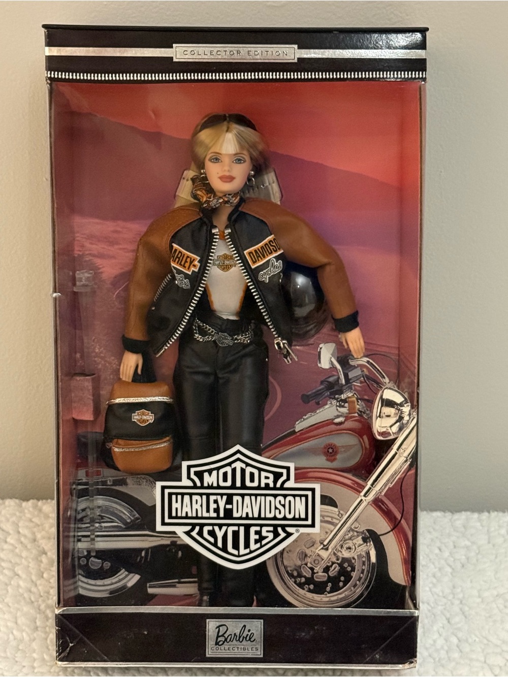 Barbie 1999 Harley-Davidson Collector Edition 4th in series doll by Mattel